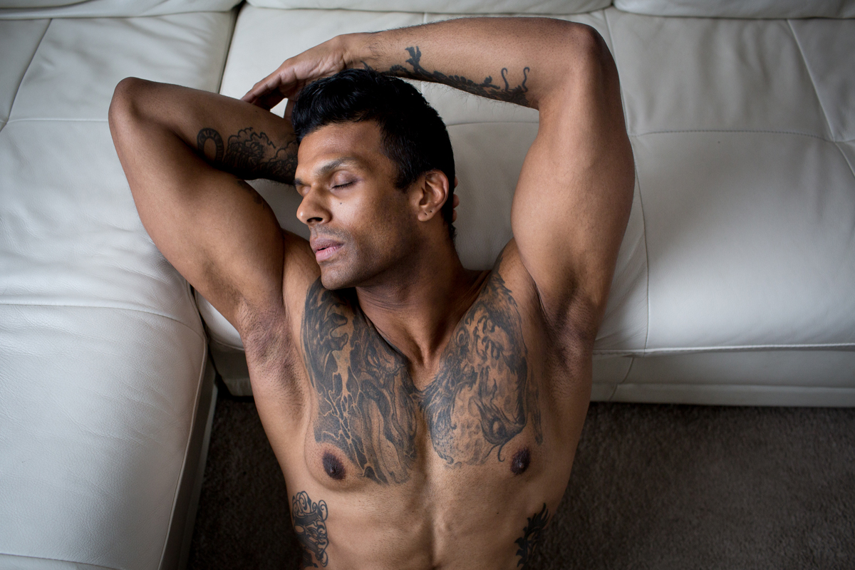 Calgary Male Boudoir Photography